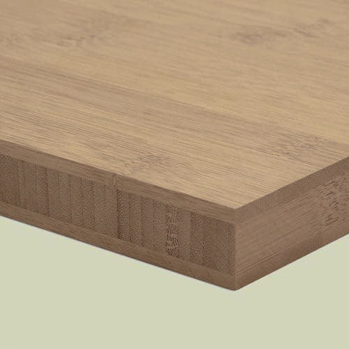 MOSO Bambusplatte Breitlamelle Ecru 25mm 3-schichtig