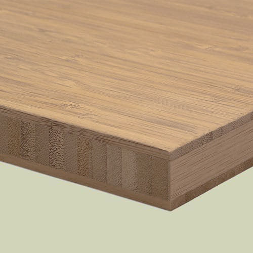 MOSO Bambusplatte Hochkantlamelle Ecru 25mm 3-schichtig