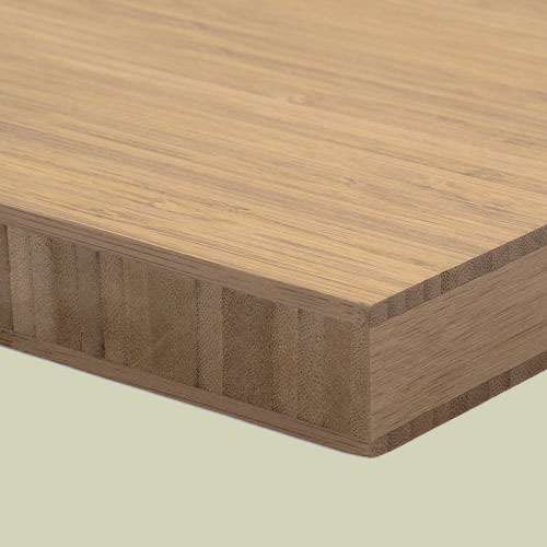 MOSO Bambusplatte Hochkantlamelle Ecru 30mm 3-schichtig